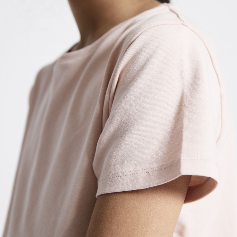 Basic tee "Filippa star" Pink
